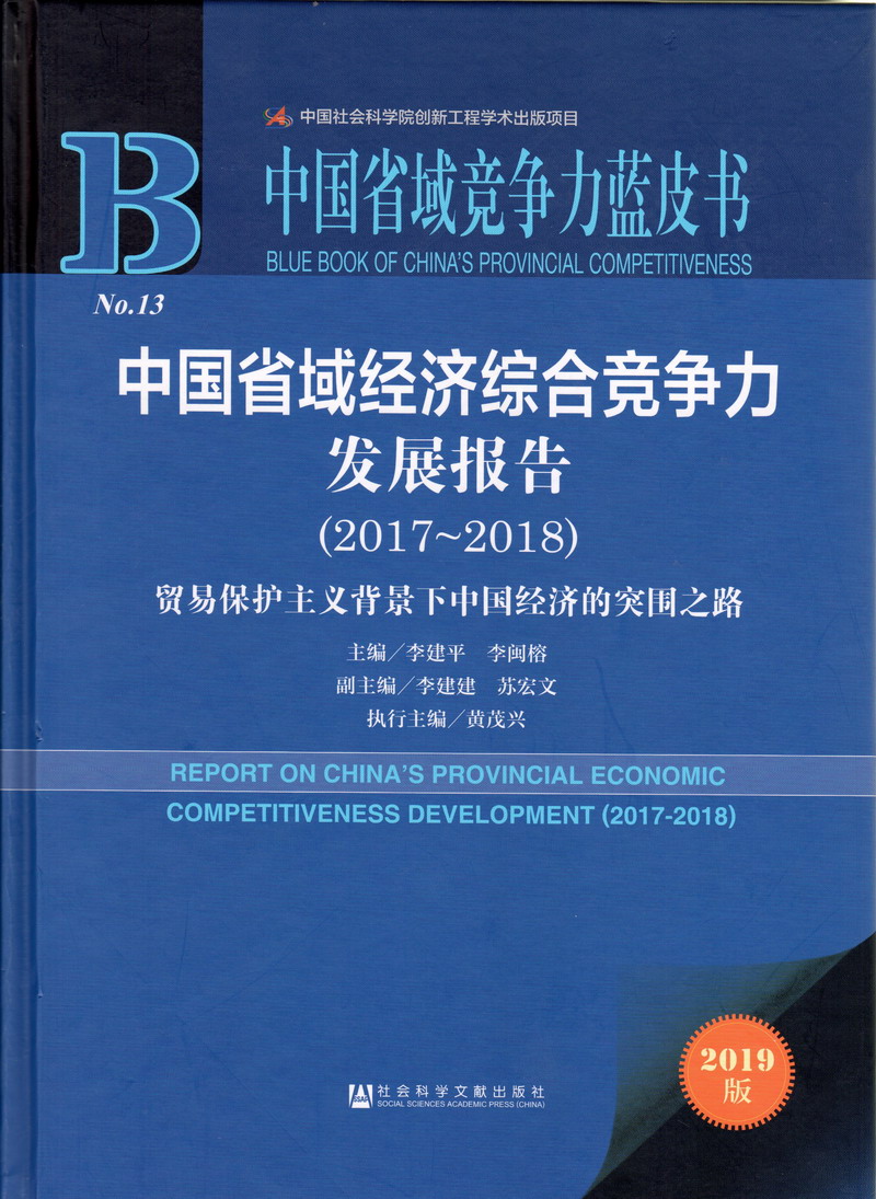 操爆逼小说中国省域经济综合竞争力发展报告（2017-2018）